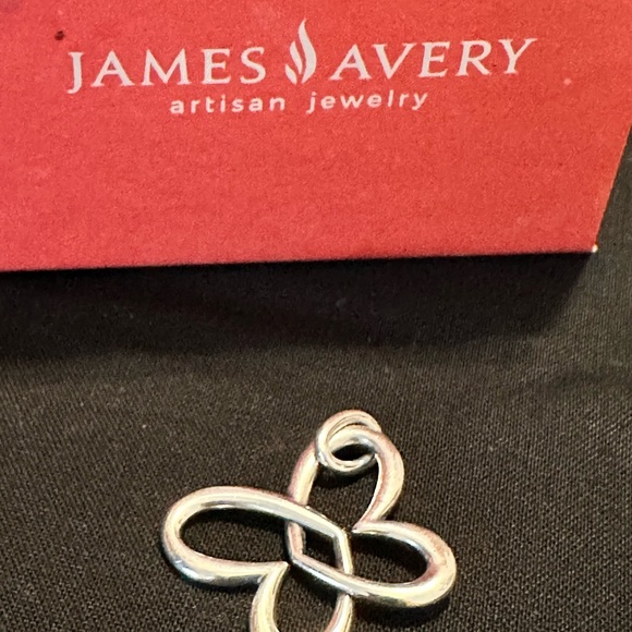 James Avery Sterling Silver Butterfly Pendant - Picture 4 of 4